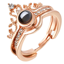 Carica l'immagine nel visualizzatore di Gallery, "Ti amo" in 100 lingue con un bellissimo anello
