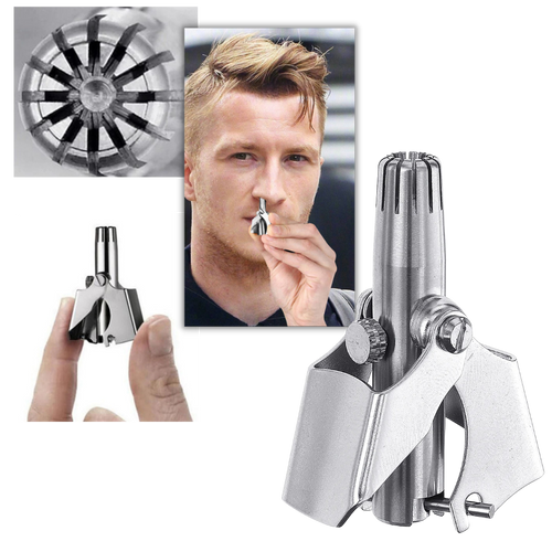 Trimmer manuale portatile per i peli del naso - Ozerty